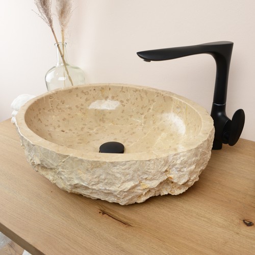 Lavabo marmo erosi crema 50 - in,