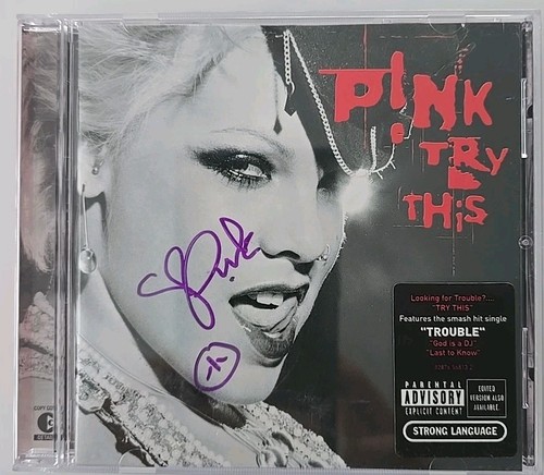 Pink autogramm signiert - autogramm,