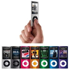 Apple iPod Nano 5a Generazione Portatile MP3/4 8GB 16GB Lettore Musicale Sportivo