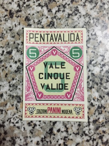Figurina pentavalida fuori - pentavalida,