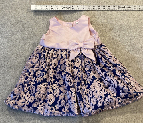 Abito floreale rosa blu - ,