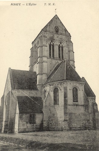 Angy église - angy, l'église