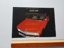 BMW 1800 modello 1965 depliant