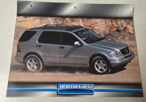 Mercedes benz 270 cdi carte - ml,
