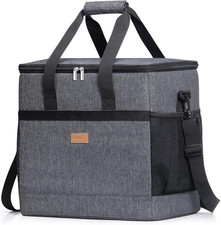 Borsa Frigo 40L, Borse Termica Morbida per Surgelati, Grande Borsetta Termiche P