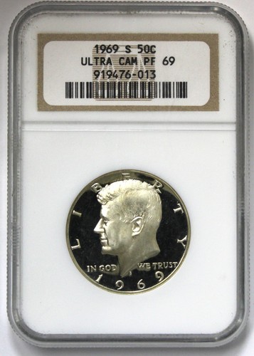 1969 proof kennedy mezzo - 1969-s,