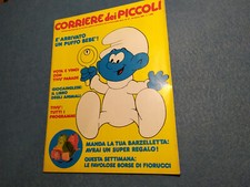  CORRIERE DEI PICCOLI 12 1984  PUFFI CON POSTER STELLA DELLA SENNA E INSERTO   