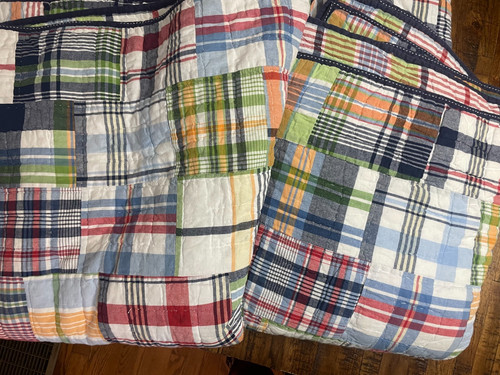 Trapunta reversibile patchwork