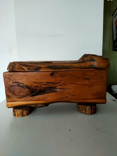 Cofanetto legno ginepro - cofanetto, di