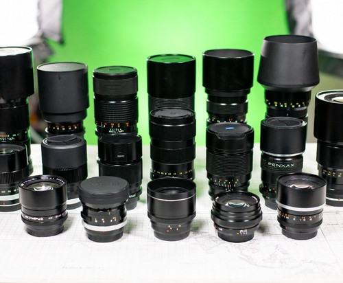 Lote enorme lentes olympus - lote,