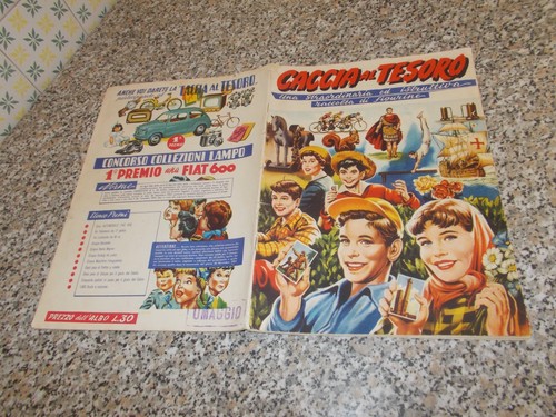 Album caccia tesoro - al, lampo