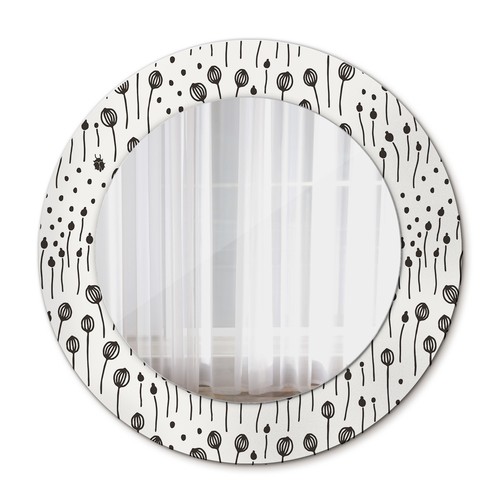 Specchio rotondo con - , elegante