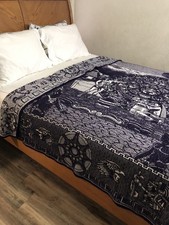 Copriletto jacquard ciniglia