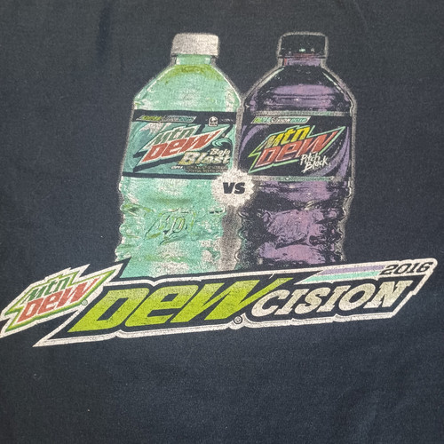 Shirt thrashed mountain dew - t-shirt,