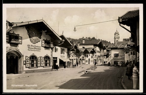 Mittenwald obermarkt - mittenwald,,