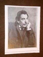 Attore di cinema e teatro Giovanni Grasso di Catania nel 1908 Ritratto Covelli