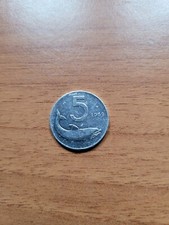 Moneta 5 lire del 1969