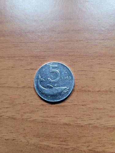 Moneta lire del - lire,