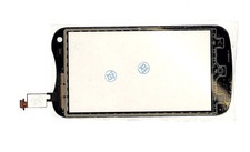 Cristal frontal táctil negro