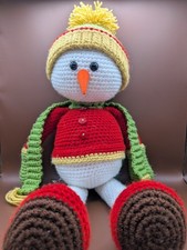 Peluche pupazzo di neve