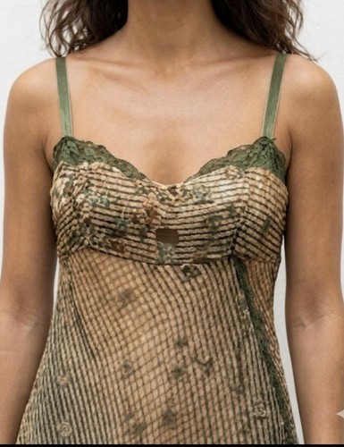 Vintage y2k silk luijo dress - vintage,