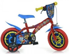 BICI BICICLETTA BAMBINO 4 5 6 7 ANNI BIMBO PAW PATROL 14" - 614-PW