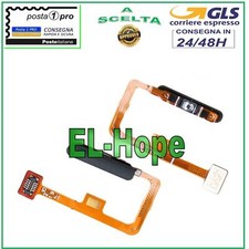 FLAT FLEX TASTO ACCENSIONE IMPRONTA DIGITALE FINGERPRINT XIAOMI MI 11 LITE NERO