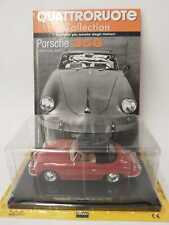 Quattroruote Fabbri Porsche 356 1.6 Super 90 cabriolet 1962 1/24 + BOOK
