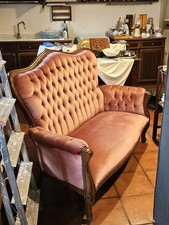 Divano usato in noce Luigi