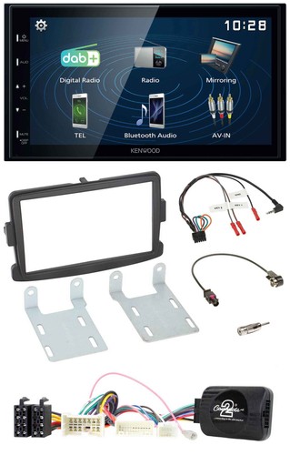 Kenwood 2din bluetooth volante - bluetooth,