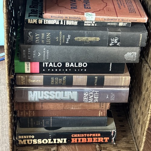 Job lot books fascism and - job, 11