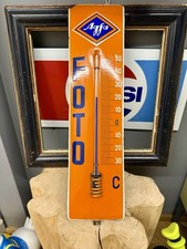 Termometro Smaltato Agfa Foto - Vintage