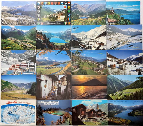 Svizzera cartoline collezione - svizzera,