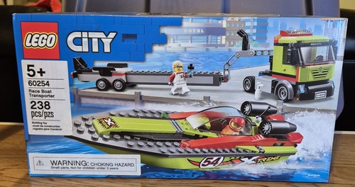 Nuovo lego city race boat - nuovo,