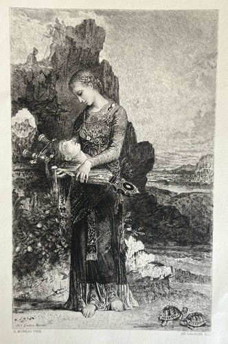 Gustave moreau gravure - gustave,