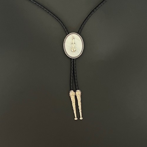 Collana corda vera - , pelle