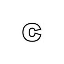 Lettera bianco cm in - 20,