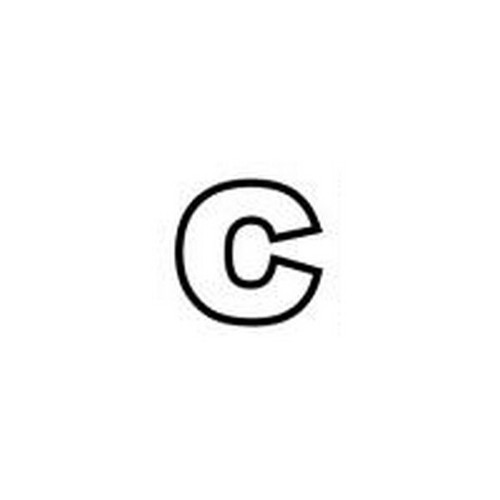 Lettera bianco cm - lettera,