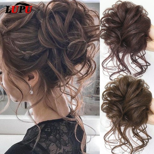 Moño pelo para mujer - pelo,