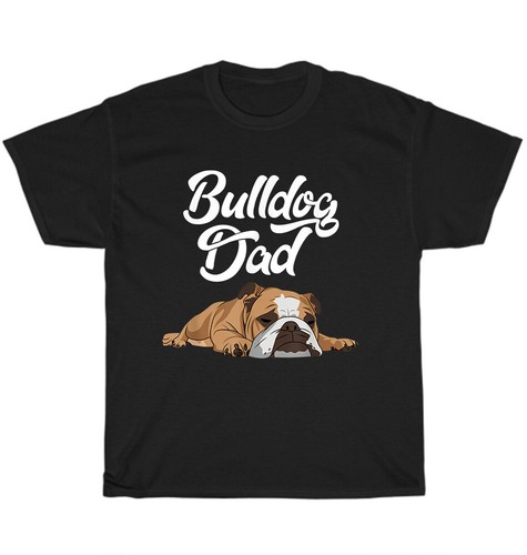 Shirt bulldog inglese papà - t-shirt,