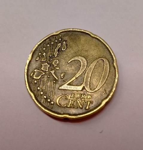 Moneta centesimi repubblica - moneta, 20
