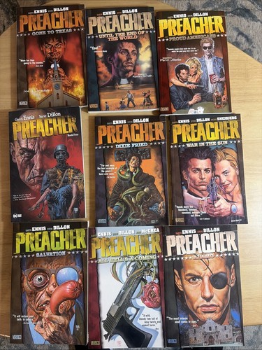 Preacher complete tpb set 9 - tpb, 1-9