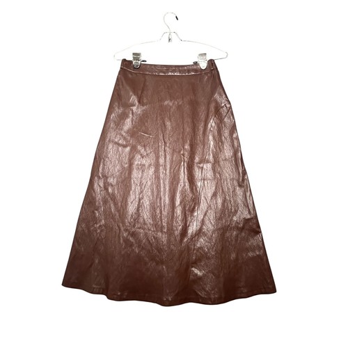 Gonna midi zara marrone - gonna,