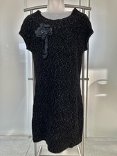 Abito donna nero melange