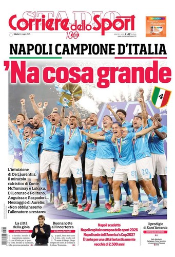 Corriere dello sport napoli - dello,
