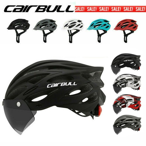 Casco bici con visler occhiali - casco,