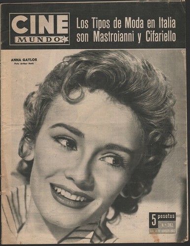 Rivista cine mundo anno - rivista, 1957