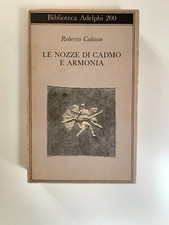 Calasso 	Le nozze di Cadmo e