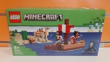 LEGO Minecraft 21259 Il Viaggio del Galeone dei Pirati NUOVO SIGILLATO