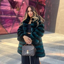 Cappotto donna invernale verde